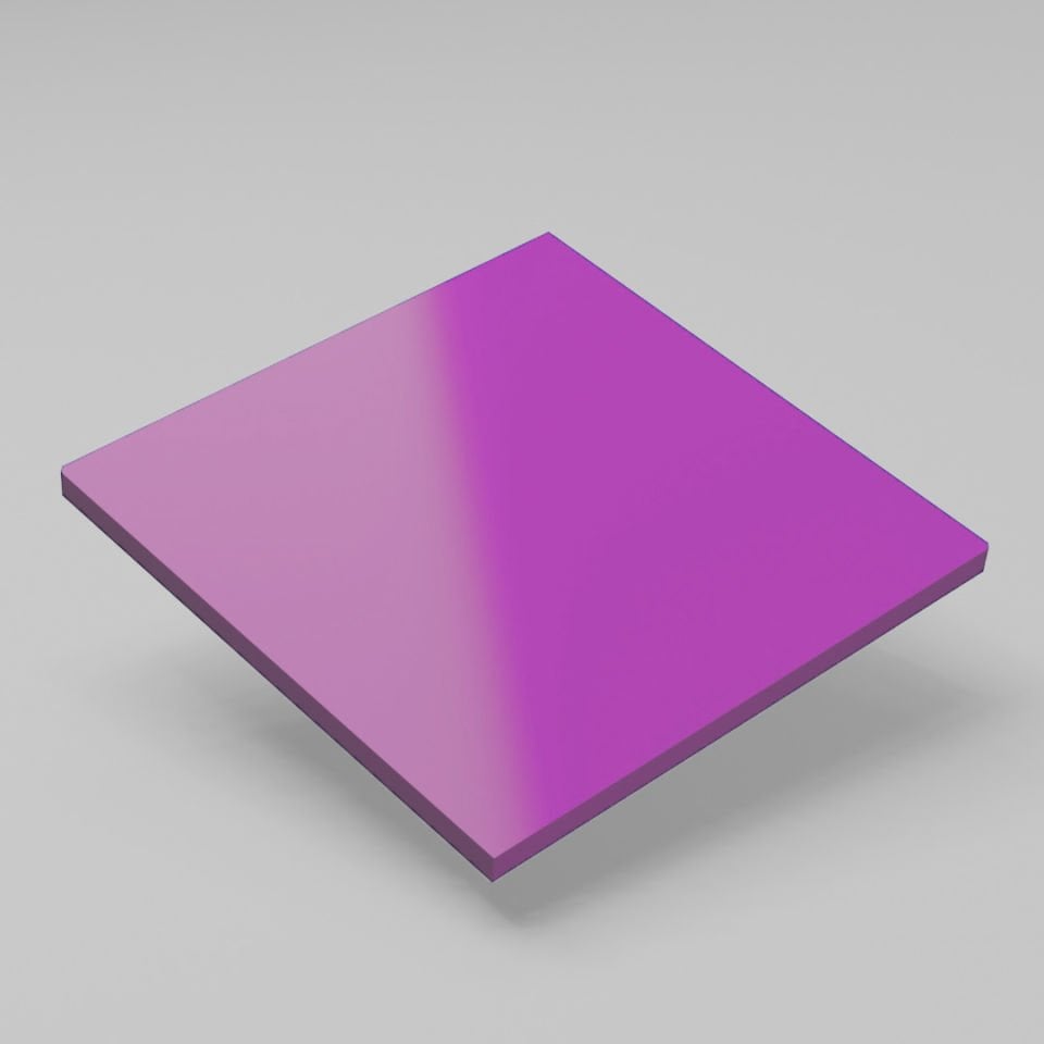 Pembe 3mm Pleksi Lazer Kesim