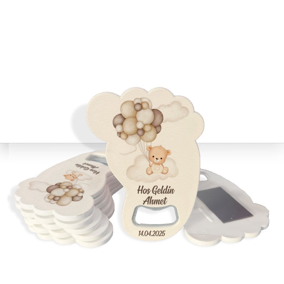 Bebek Ayağı Açacaklı Magnet 002