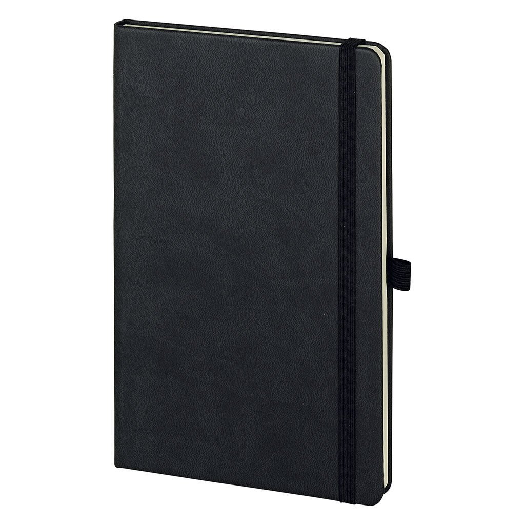 Siyah 13x21 Çizgili Defter Logo Baskı