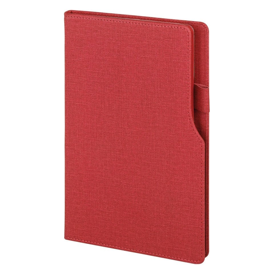 Kırmızı Promosyon Defter 15x21cm Logo Baskı