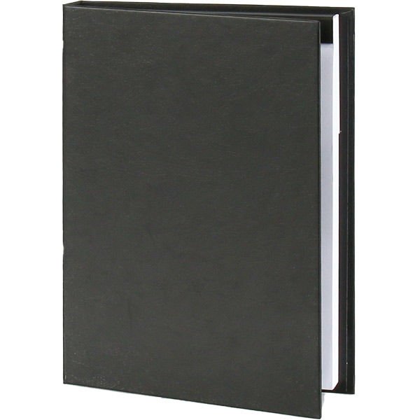 Siyah Taslama Defter 15x21cm Logo Baskı