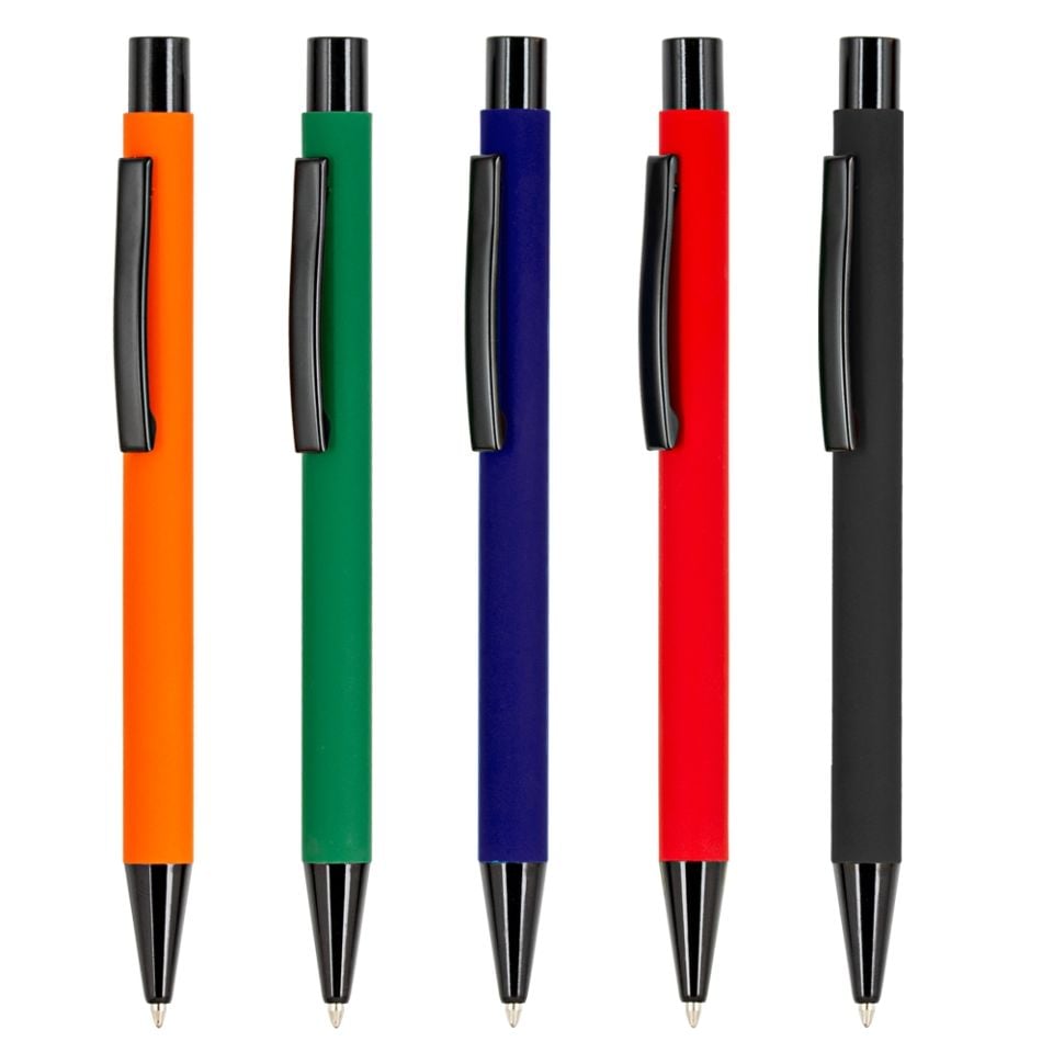 Metal Rubber Tükenmez Kalem Baskı