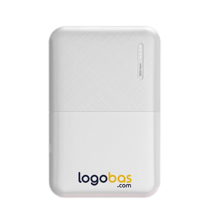 Logo Baskılı Powerbank 5000mah