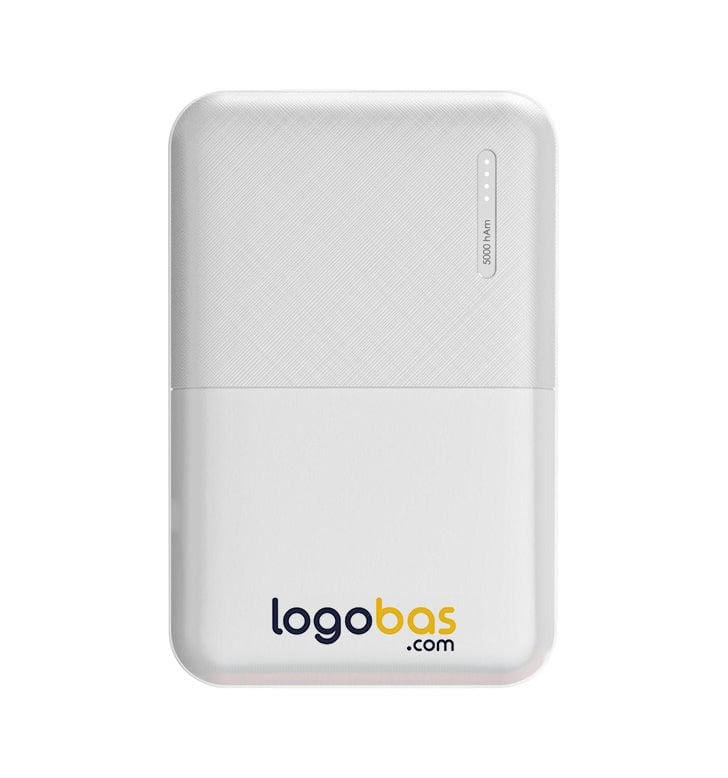 Logo Baskılı Powerbank 5000mah