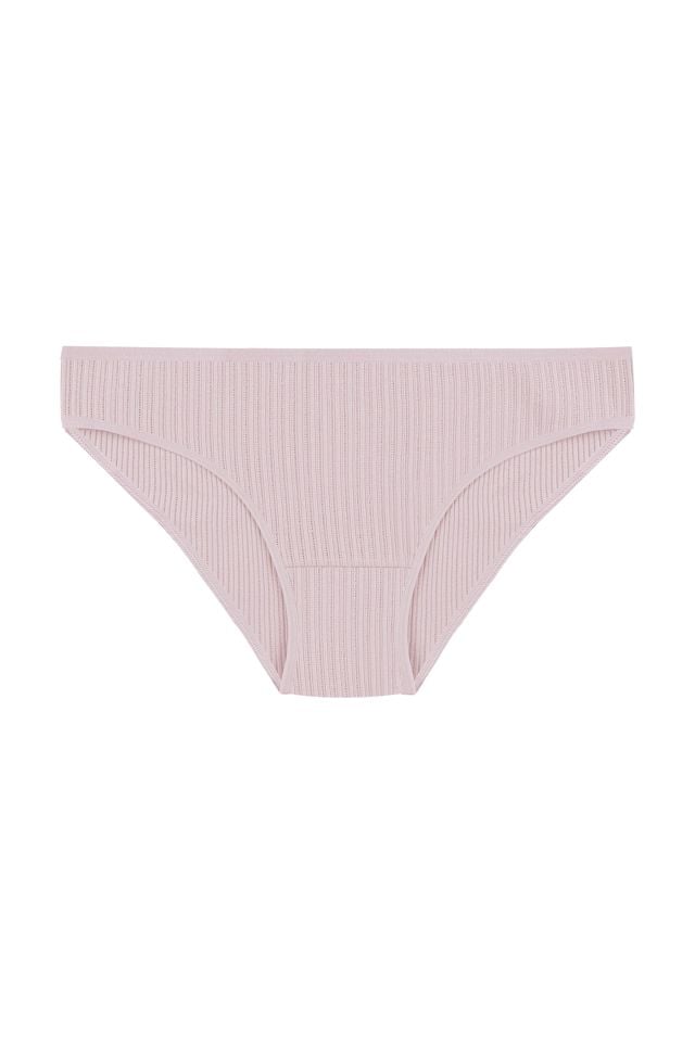 Kadın 7'li Ajur Slip Mavi -  Pembe - S -  M