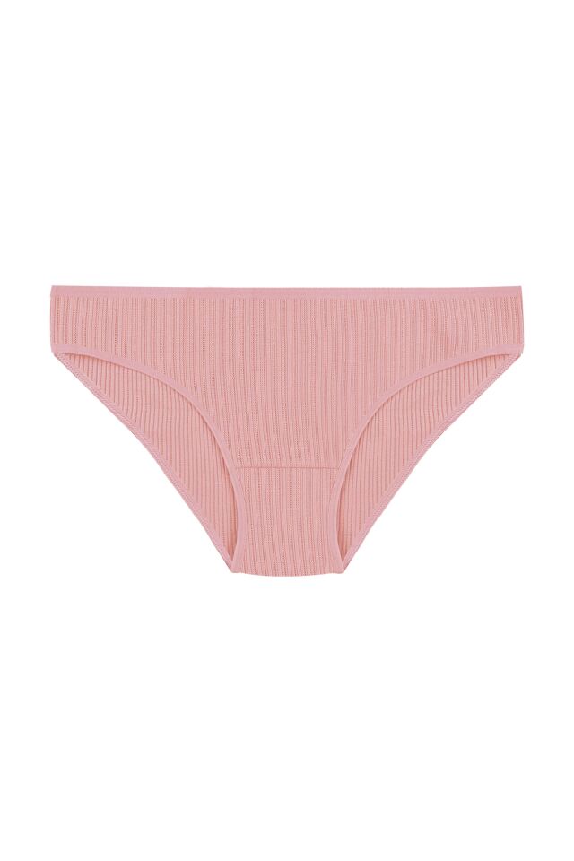 Kadın 7'li Ajur Slip Mavi -  Pembe - L  - XL