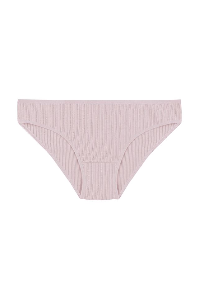 Kadın 7'li Ajur Slip Mavi -  Pembe - L  - XL