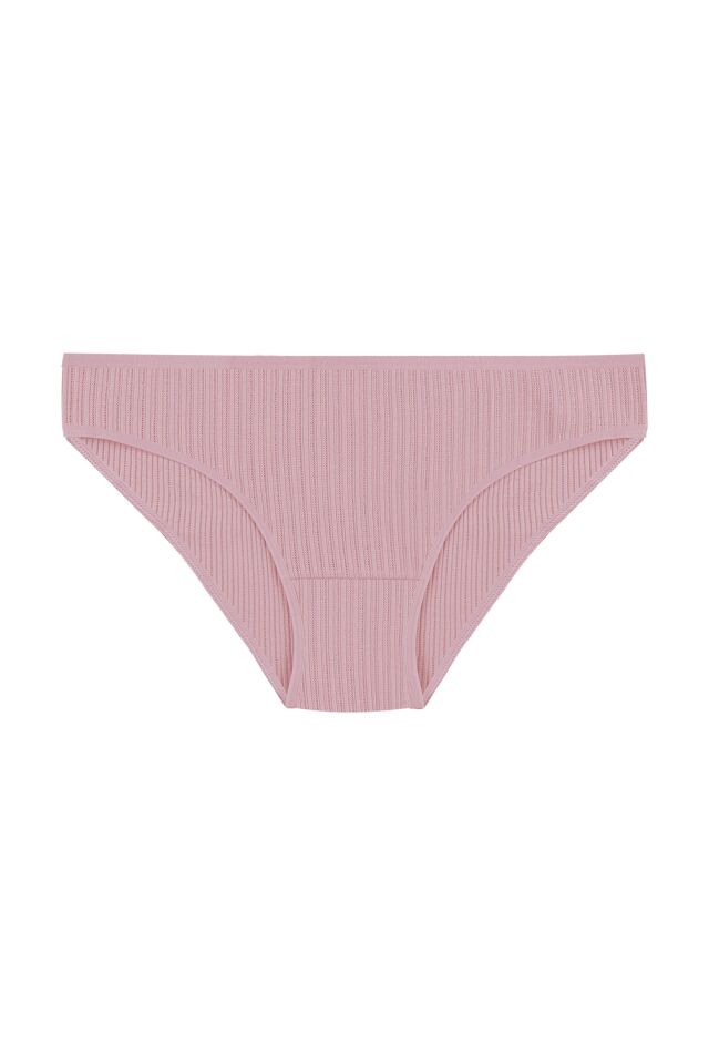Kadın 7'li Ajur Slip Mavi -  Pembe - L  - XL