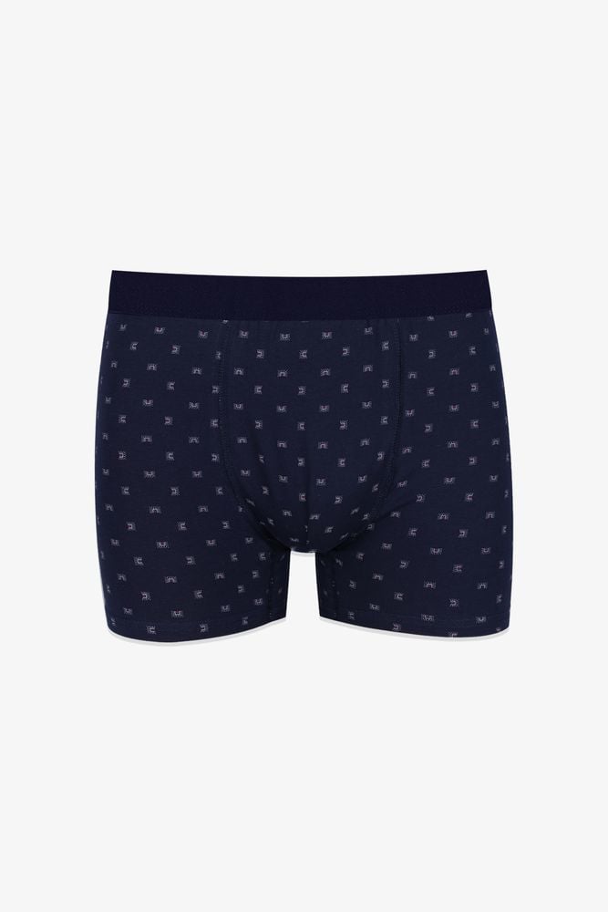 Erkek Tekli Pamuklu Boxer KO9003BX-36 Etnik Desen - M - KO9003BX-36 Etnik Desen - M
