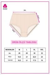 Kadın 5'li Fitilli Ekstra Yüksek Bel Külot Füme - L - Füme - L