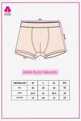 Erkek 2'li Pamuklu Likralı Boxer KO9004BX-1 Kuru Kafa Desen ve Lacivert - 2XL - KO9004BX-1 Kuru Kafa Desen ve Lacivert - 2XL