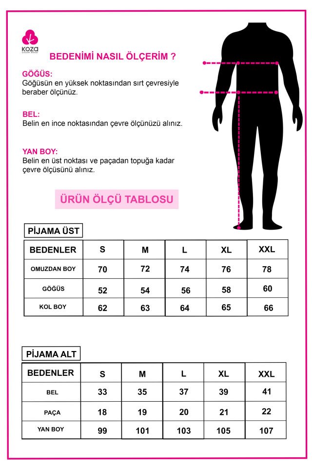 Erkek Pamuklu Double Yaka Uzun Kollu Cep Detaylı Pijama Takımı XL - Buz Mavi