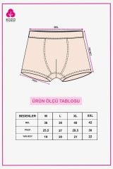 Erkek 3'lü Pamuklu Likralı Boxer KO9003BX-18 Gri Melanj-Etnik-Siyah - XL - KO9003BX-18 Gri Melanj-Etnik-Siyah - XL