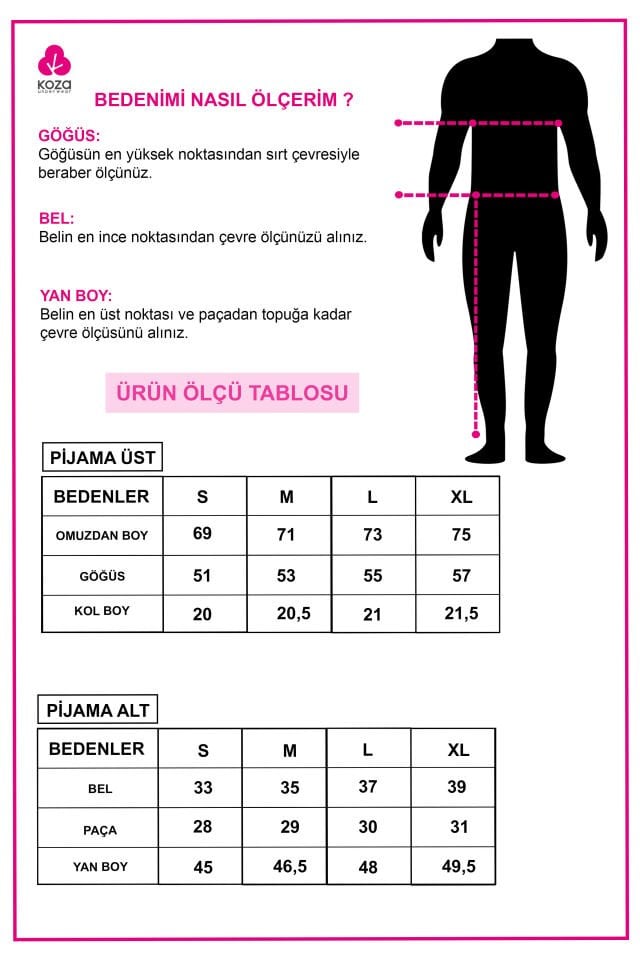 Erkek Kısa Kollu Pamuklu Ayıcık Desenli Şortlu Pijama Takımı 2XL - Ekru - Kahverengi