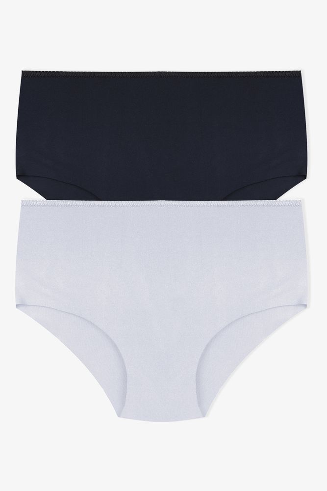 Kadın 2'li Kıl Lastikli Lazer Kesim Bato KO5600LZR-1 Siyah-Beyaz - XL/2XL - KO5600LZR-1 Siyah-Beyaz - XL/2XL