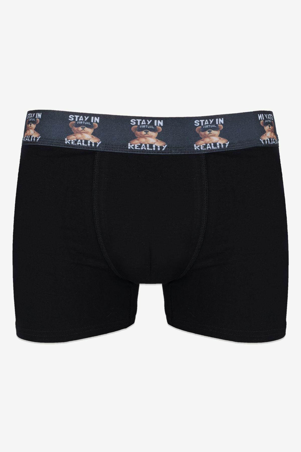 Erkek Tekli Pamuklu Boxer KO9003BX-23 - 2XL