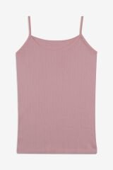Kadın Ajur Kaşkorse İp Askılı Atlet 5167-6glkurusu - 2XL - 5167-6glkurusu - 2XL