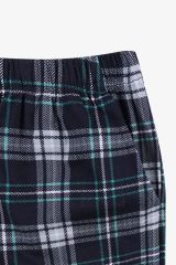Erkek Gri Melanj Alt Desenli Şortlu Pijama Takımı KO6305TS-3 Üst Gri Melanj Alt Desenli - 2XL - KO6305TS-3 Üst Gri Melanj Alt Desenli - 2XL