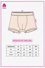 Erkek 2'li Pamuklu Likralı Boxer KO9178-1 - 2XL - KO9178-1 - 2XL