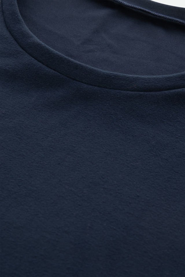 Erkek Soft Touch Uzun Kollu Alt Ekose Desenli Pijama Takımı S/M - Mavi - Beyaz