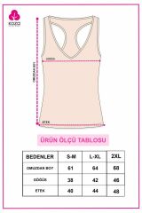 Kadın 2'li Sporcu Atlet Beyaz - S/M - Beyaz - S/M