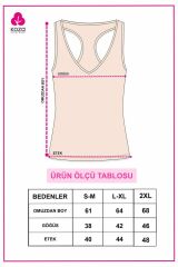 Kadın 2'li Sporcu Atlet Beyaz - S/M - Beyaz - S/M