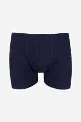 Erkek 2'li Pamuklu Likralı Lastikli Boxer 9177 beyaz-füme - XL - 9177 beyaz-füme - XL