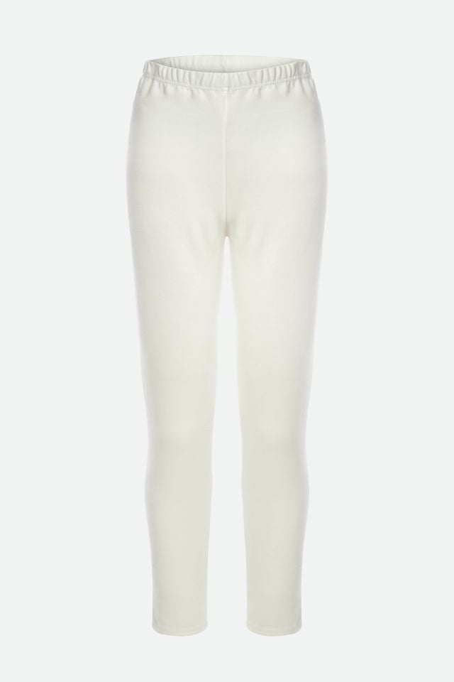 Kadın Kışlık Beyaz Pamuklu Termal Alt Beyaz - 2XL