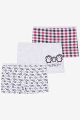 Kız Çocuk 3'lü Avokado Desenli Boxer 1052-22 - 5-7 Yaş - 1052-22 - 5-7 Yaş