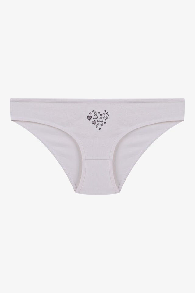 Kadın 3'lü Pamuklu Basic Külot L -XL