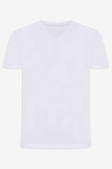 Erkek Pamuklu V Yaka Kısa Kollu Tişört 2 Adet gri melanj- gri melanj - 2XL - 2XL - gri melanj- gri melanj