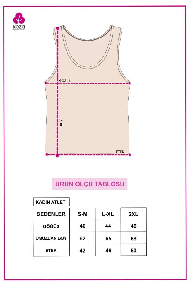 Kadın Kalın Askılı Pamuklu İkili Atlet  L/XL - Siyah - Vizon