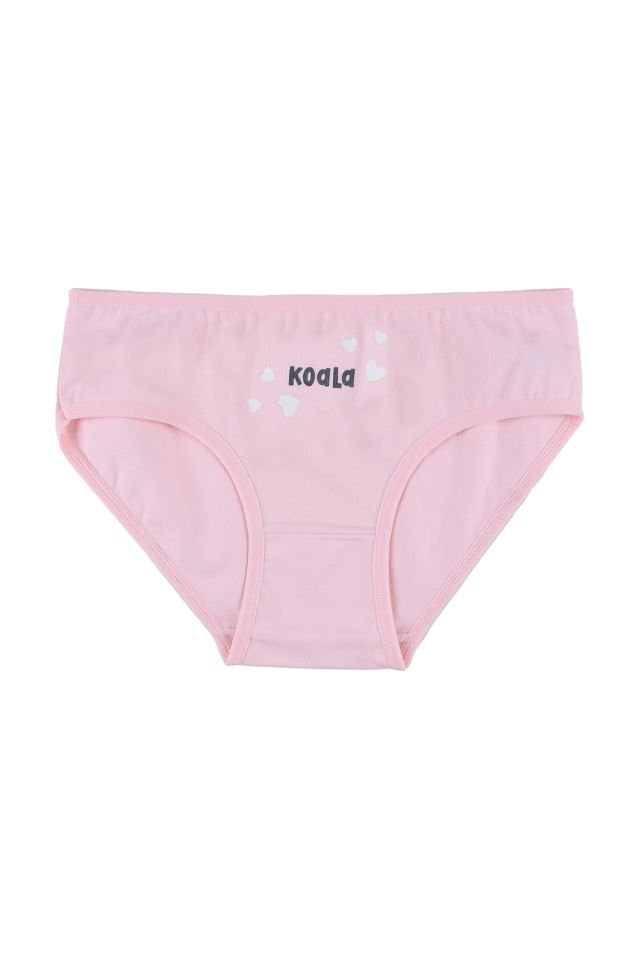 Kız Çocuk Pamuklu 10'lu Desenli Külot 7-9 Yaş