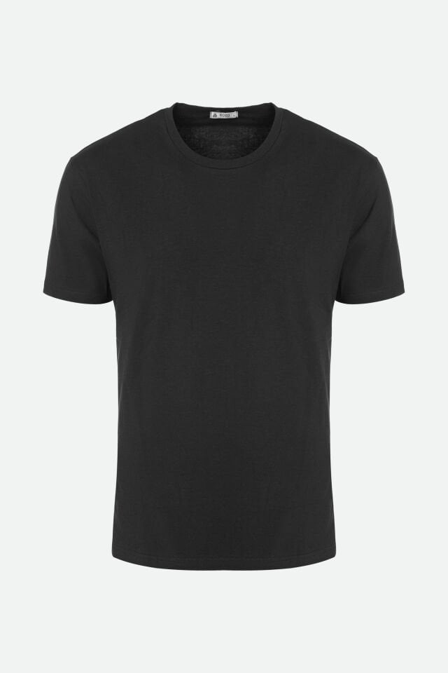 Erkek Kısa Kollu Pamuklu Cepli Çizgili Desenli Pijama Takımı XL - Kahverengi - Siyah