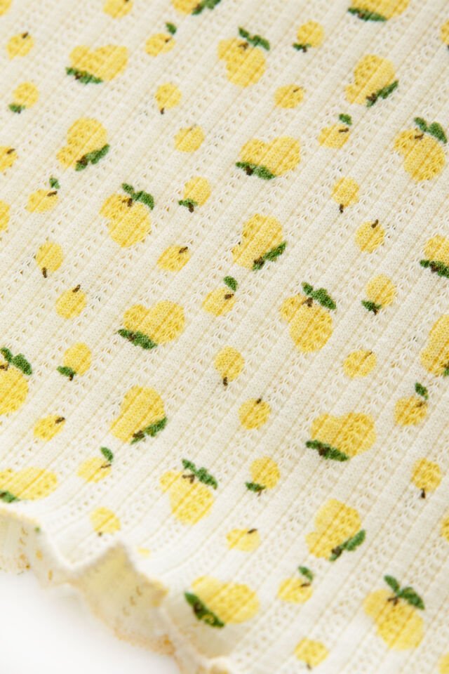 Kadın Ajur Kumaş Bağlama Biyeli Askılı Şort Takım M