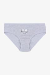 Kız Çocuk 3'lü Penguen Desenli Slip 1050-137 - 5-7 Yaş - 1050-137 - 5-7 Yaş