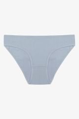 Kadın 7'li Fitilli Pamuklu Ribanalı Külot 11086-2 - S/M - 11086-2 - S/M
