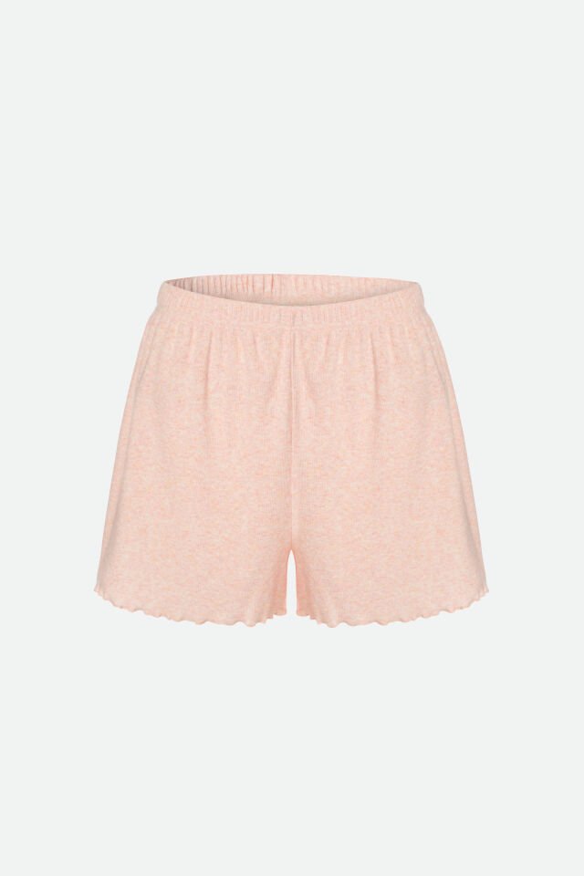 Kadın Pamuklu 3'lü Yeşil Fiyonklu Kaşkorse Pijama Takımı XL - Pembe