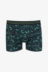 Erkek 3'lü Pamuklu Likralı Boxer canavarsiyahcanavar - 2XL - canavarsiyahcanavar - 2XL