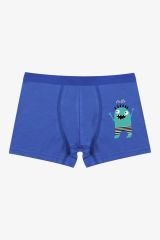 Erkek Çocuk Pamuklu Uzay Baskılı Atlet Boxer Takım 3400-25 - 5-7 Yaş - 3400-25 - 5-7 Yaş