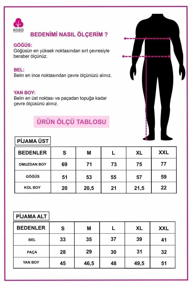 Erkek Gri Melanj Alt Desenli Şortlu Pijama Takımı KO6305TS-3 Üst Gri Melanj Alt Desenli - L