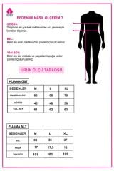 Kadın Yumuşak Dokulu Viskon Dökümlü Pijama Takımı
