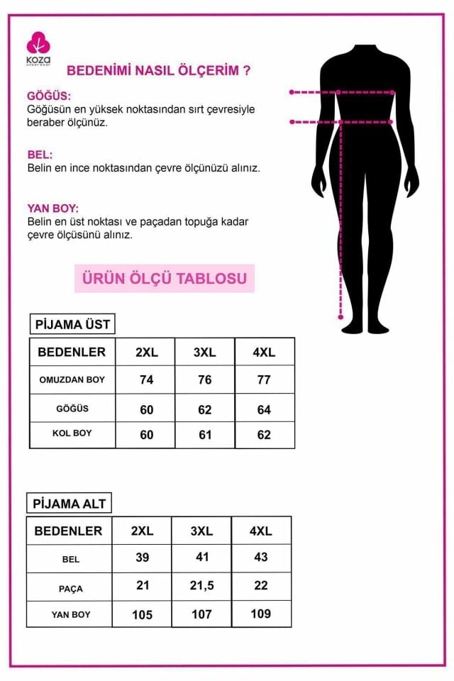 Kadın Minik Leopar Desenli Curve Büyük Beden Battal Pamuklu Pijama Takımı Çok Renkli