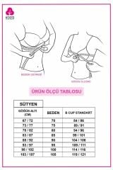 Desteksiz Basic Sütyen Siyah - 85B - Siyah - 85B