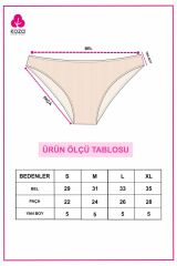 Kadın 5'li Fitilli Külot Siyah - XL - Siyah - XL