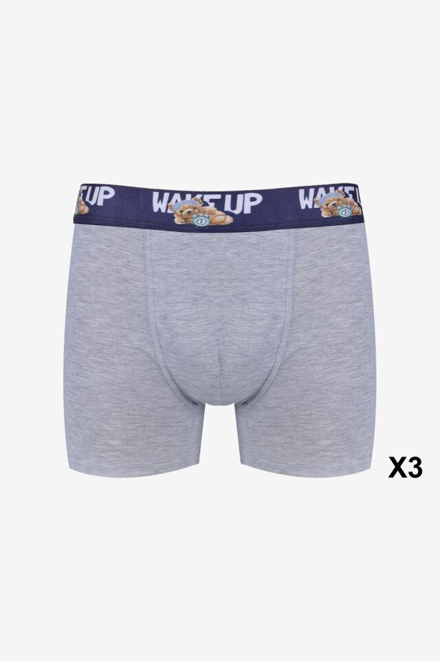 Erkek 6'lı Pamuklu Likralı Boxer KO9003BX-35 - L