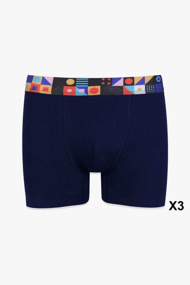 Erkek 6'lı Pamuklu Likralı Boxer KO9003BX-34 - M