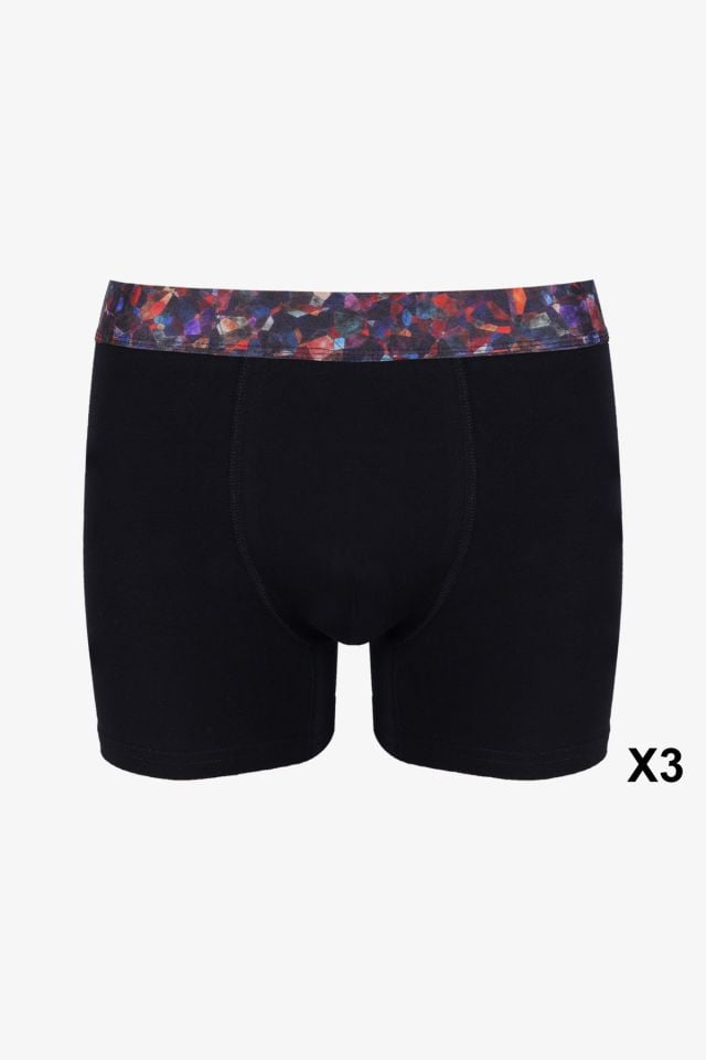 Erkek 6'lı Pamuklu Likralı Boxer KO9003BX-34 - M