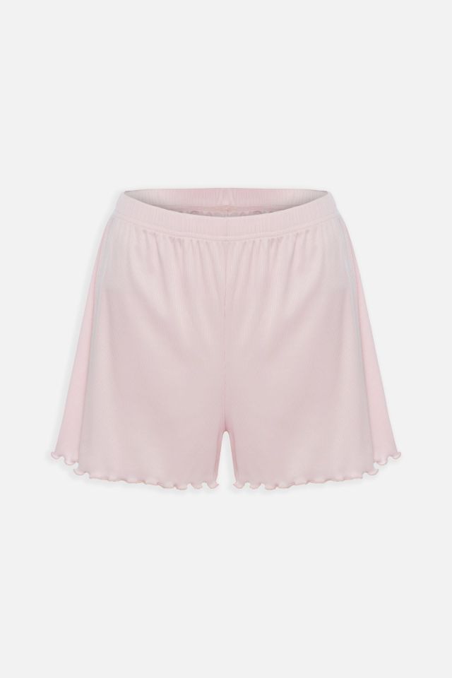 Kadın Kaşkorse Kısa Kollu Şortlu Takım KO7204TS-1 Pembe - XL