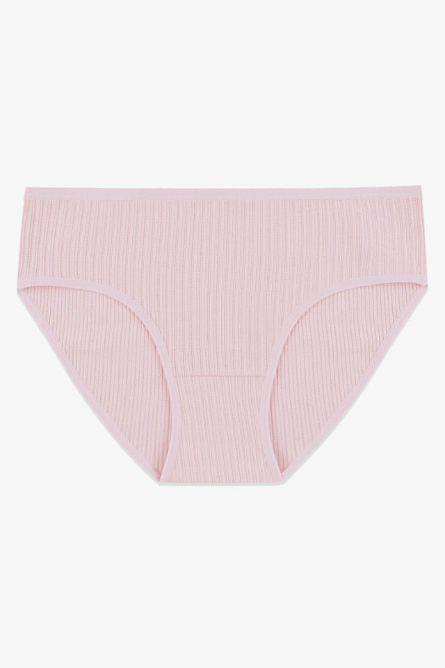 Kadın 3'lü Geniş Kenarlı Ajur Kaşkorse Bato Siyah - Ten - Somon - 2XL